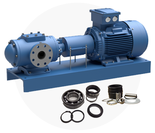 Allweiler-Circor-SN-SM-Series-three-screwpump-and-genuine-spare-parts-supplied-by-MPCC Danfoss BOCK® FK50 refrigeration compressor and spare parts supplied by MPCC Group