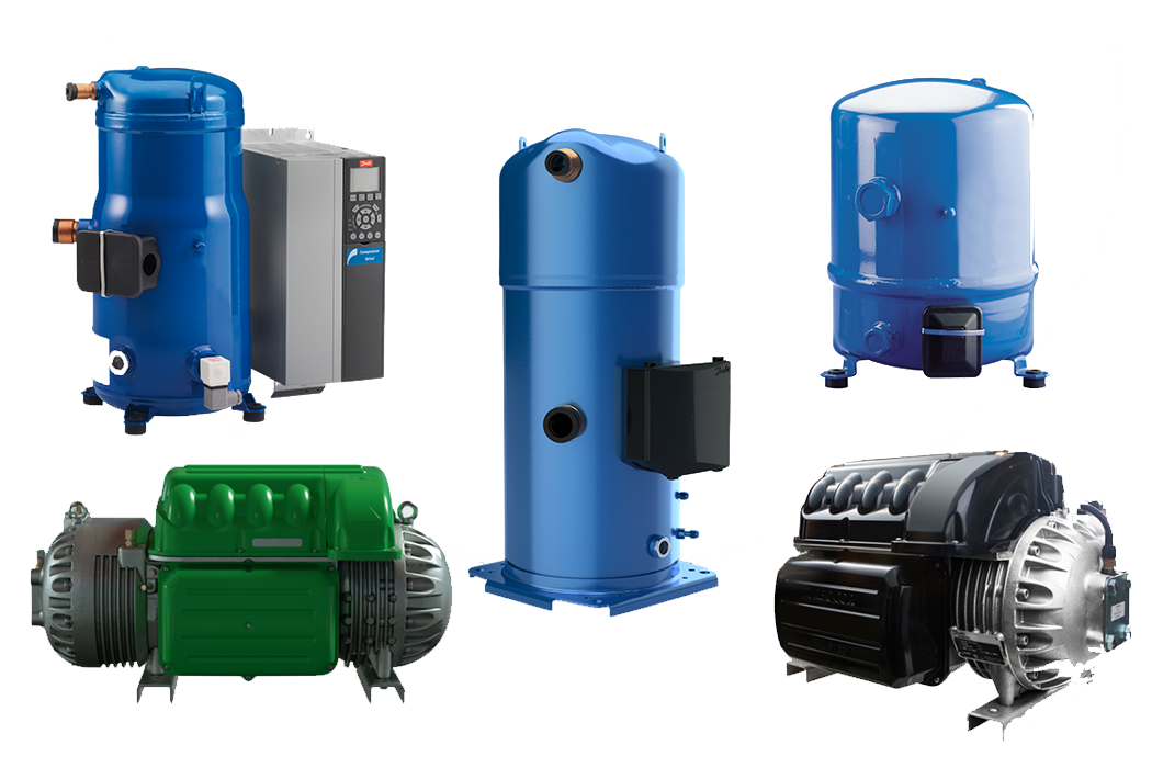 danfoss-air-conditioning-and-heating-compressors-supplied-by-mpcc-premier-dristributor Danfoss air conditioning and heating compressors, supplied by MPCC as a premier distributor, showcasing full range